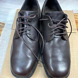 Men's ROCKPORT "MARGIN" Chocolate Oxford Dress Shoes; K71225;  12M new- no box